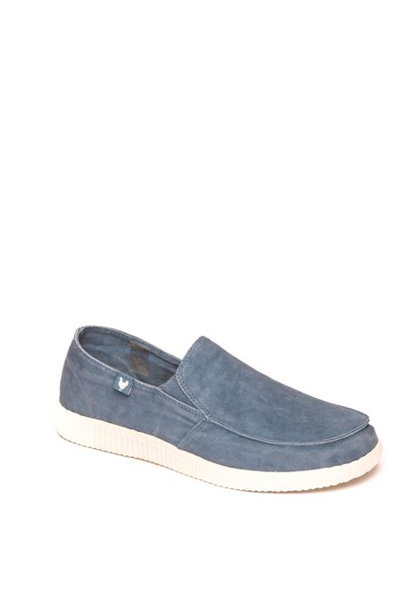 Sneaker canvas azzurro PITAS | S24M SLIPONCANVAS-AZUL